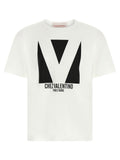 Valentino Garavani Bicolor Cotton T-Shirt