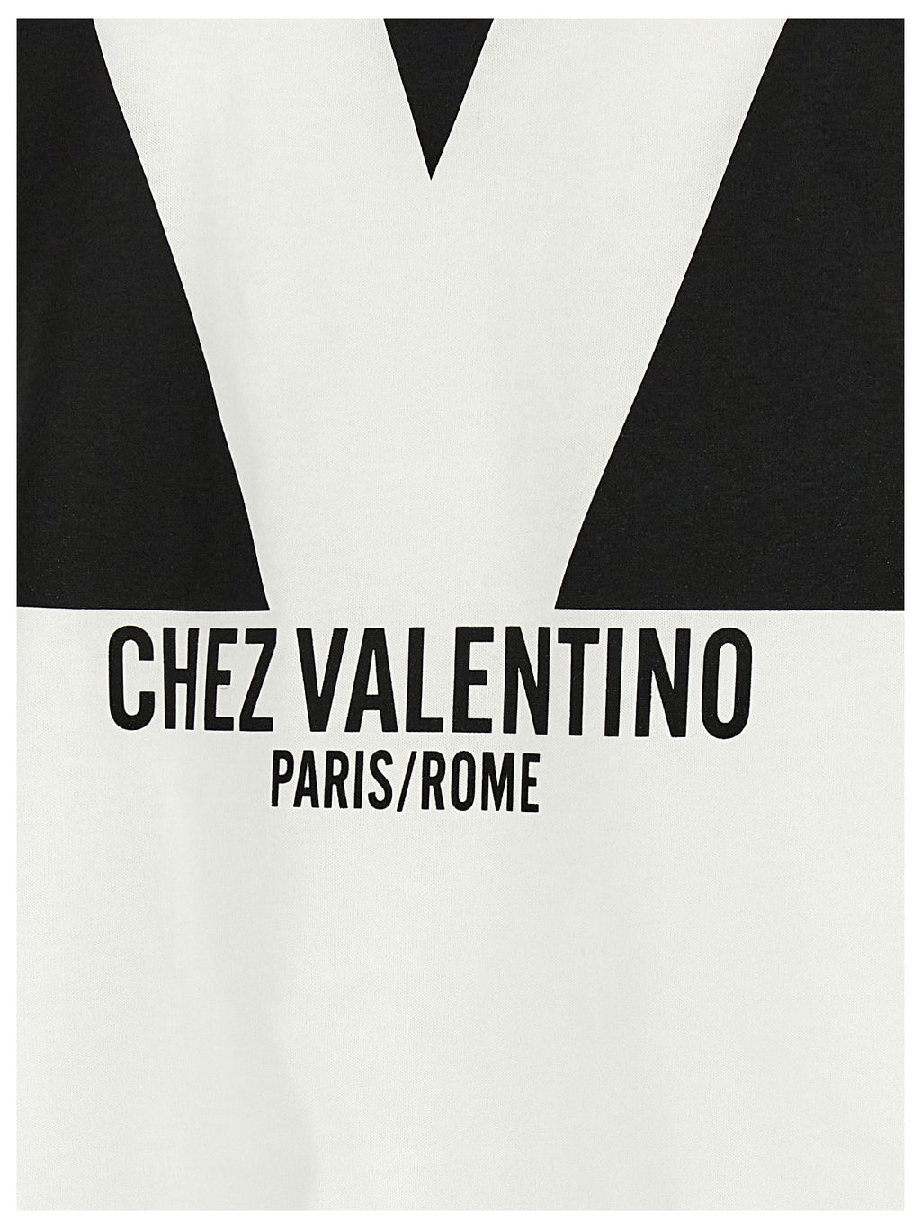 Valentino Garavani Bicolor Cotton T-Shirt