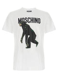 Moschino White Cotton T-Shirt