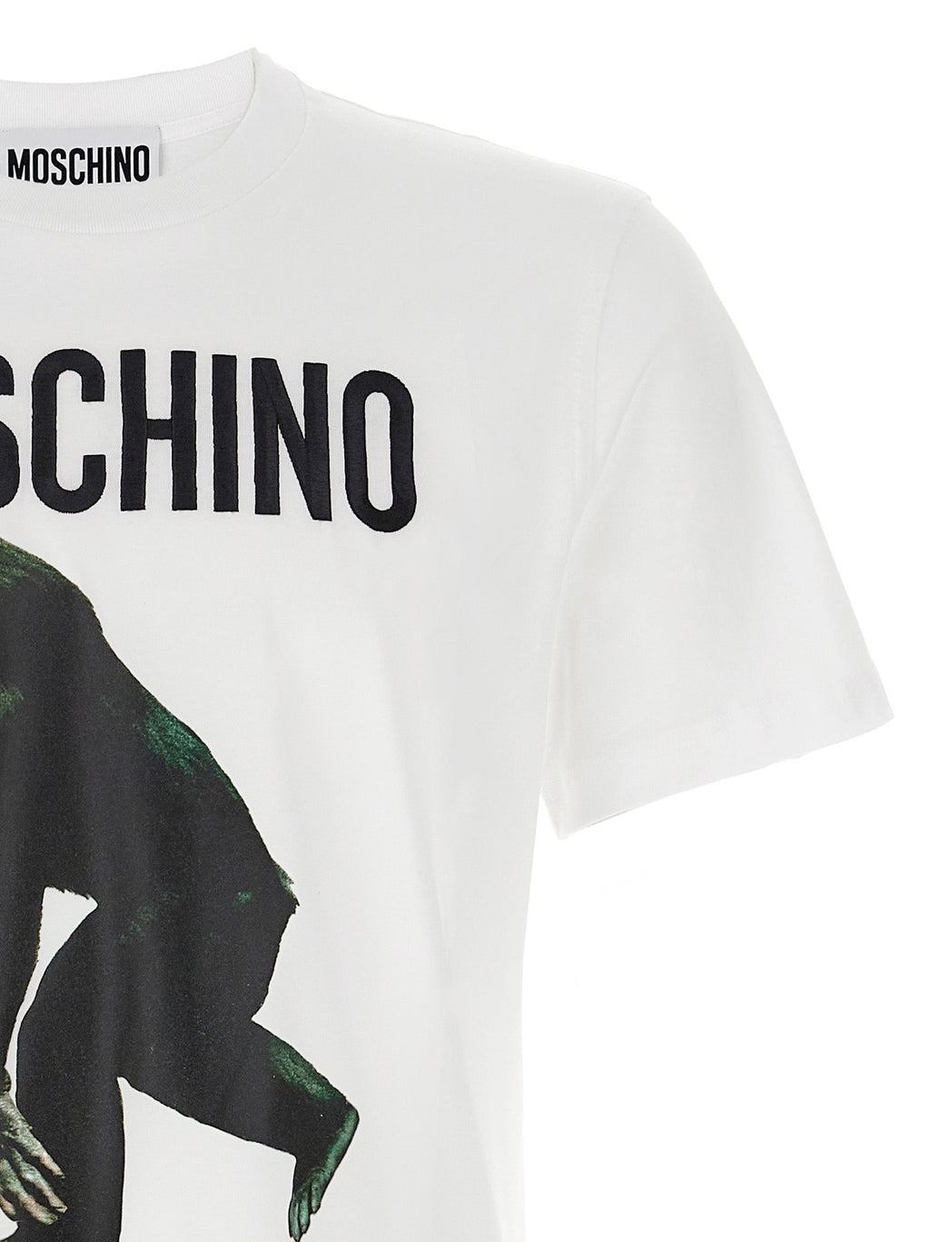 Moschino White Cotton T-Shirt