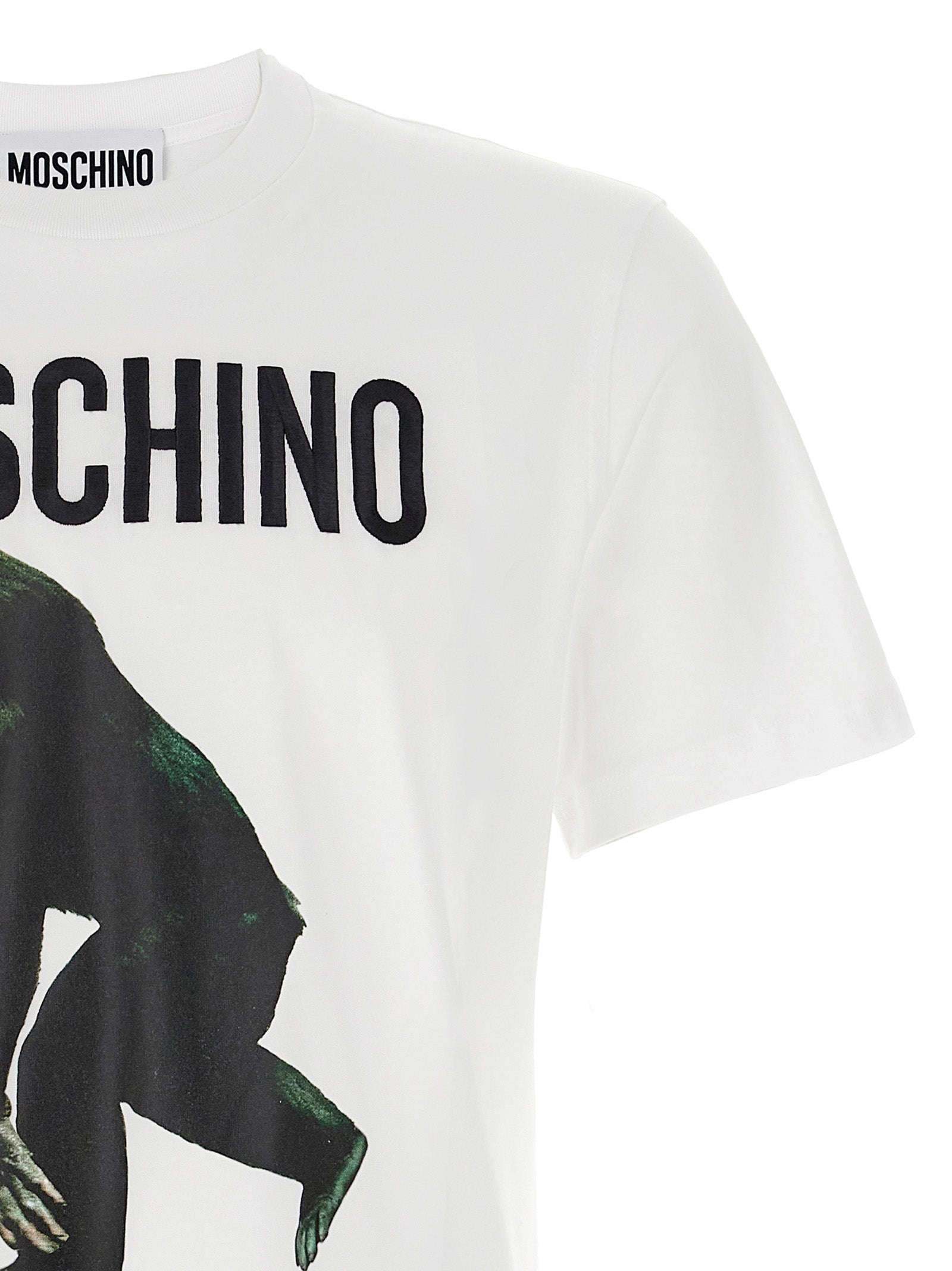 Moschino White Cotton T-Shirt
