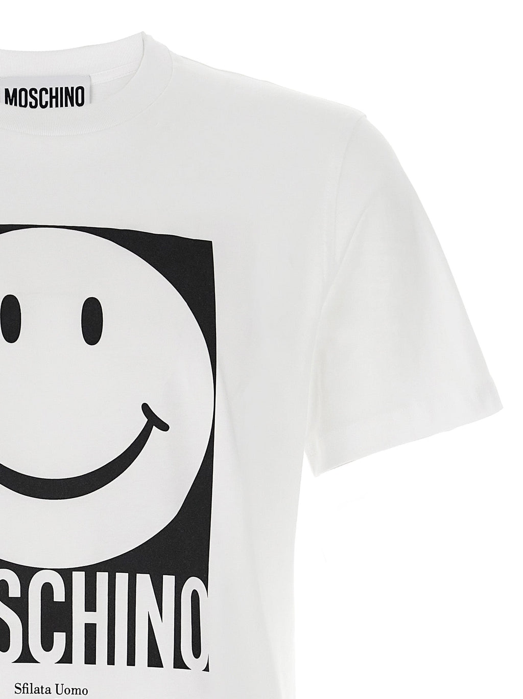 Moschino White Cotton T-Shirt