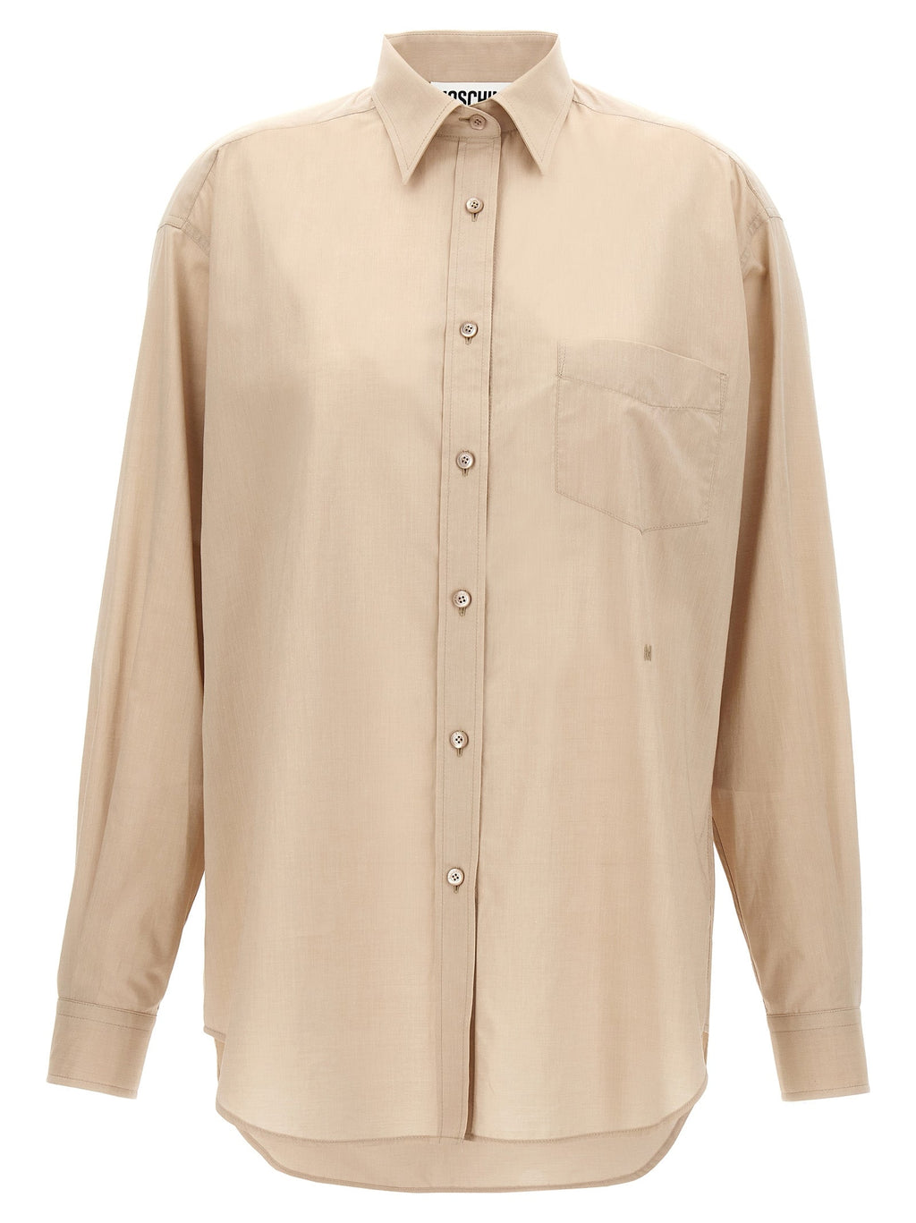 Moschino Beige Cotton Blouse