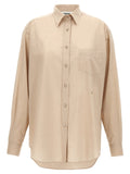 Moschino Beige Cotton Blouse