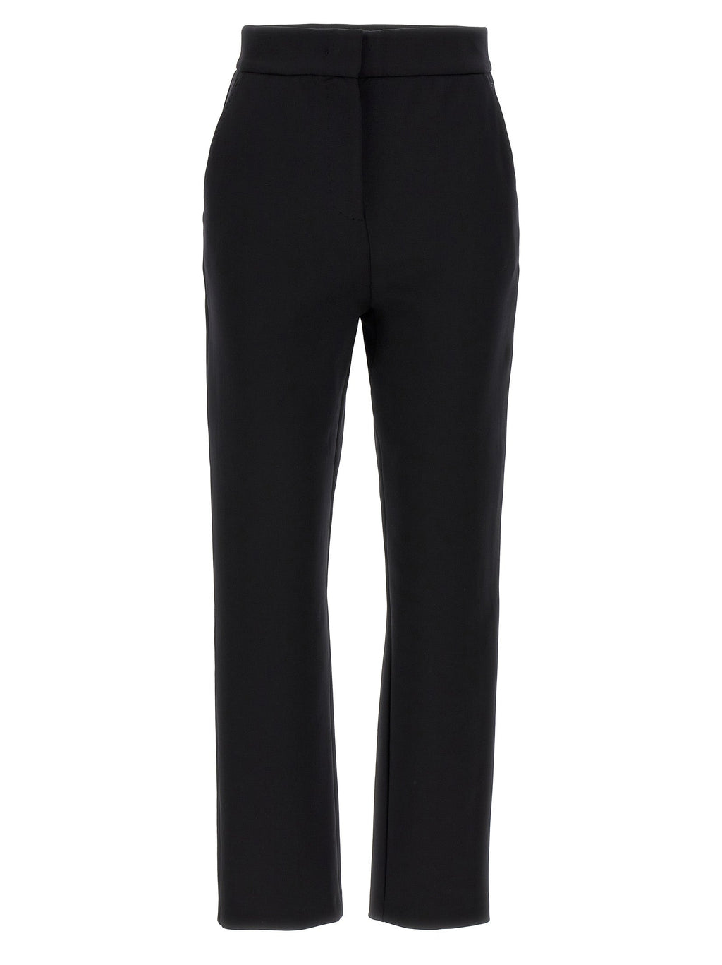 Max Mara Black Polyamide Casual Pants