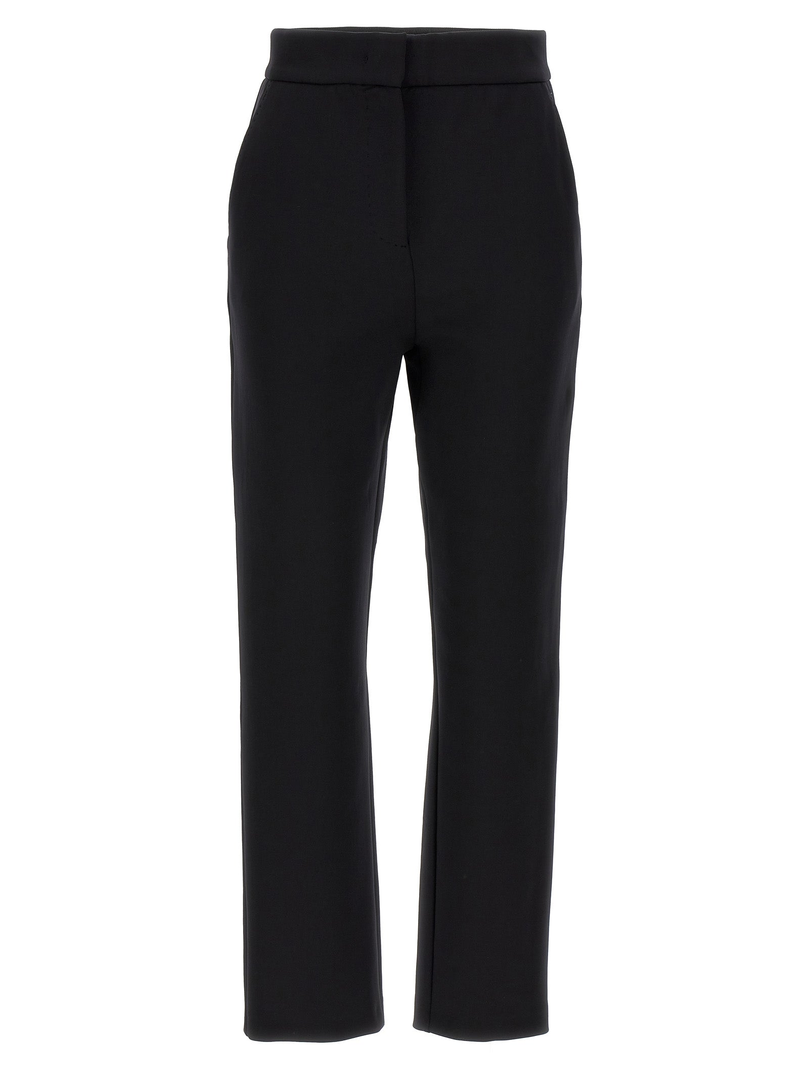 Max Mara Black Polyamide Casual Pants