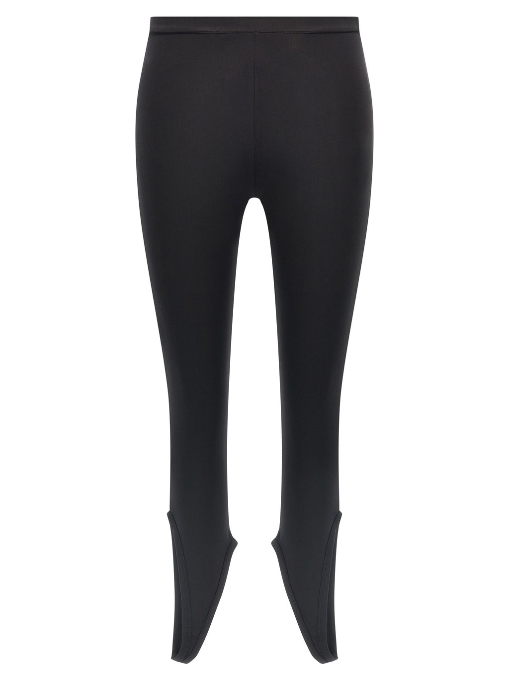 Courrèges Black Polyamide Leggings