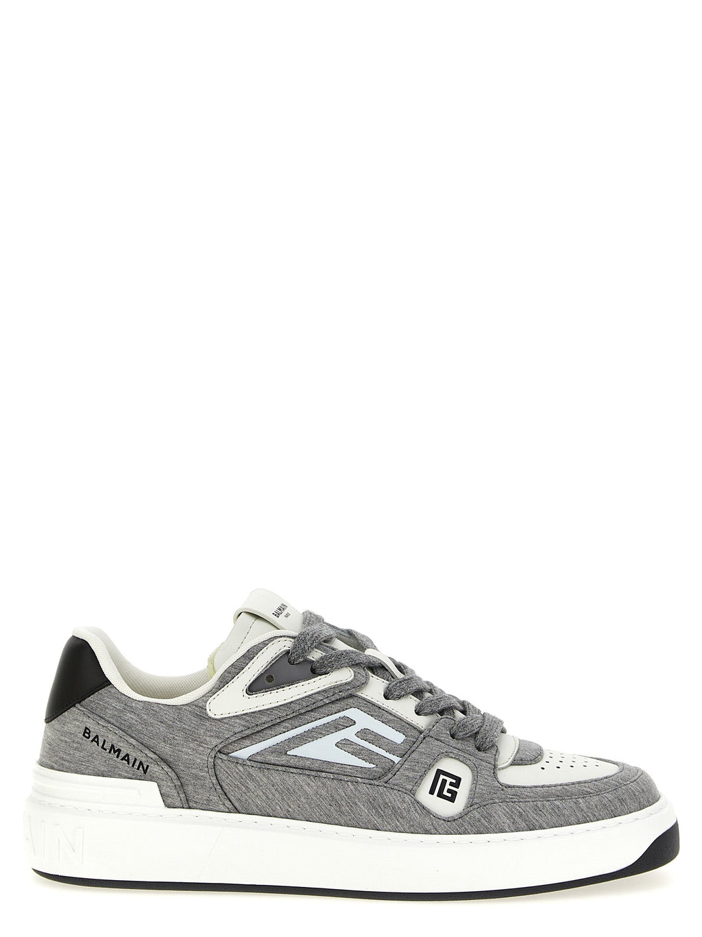 Balmain Multicolor Polyester Athletic Sneakers