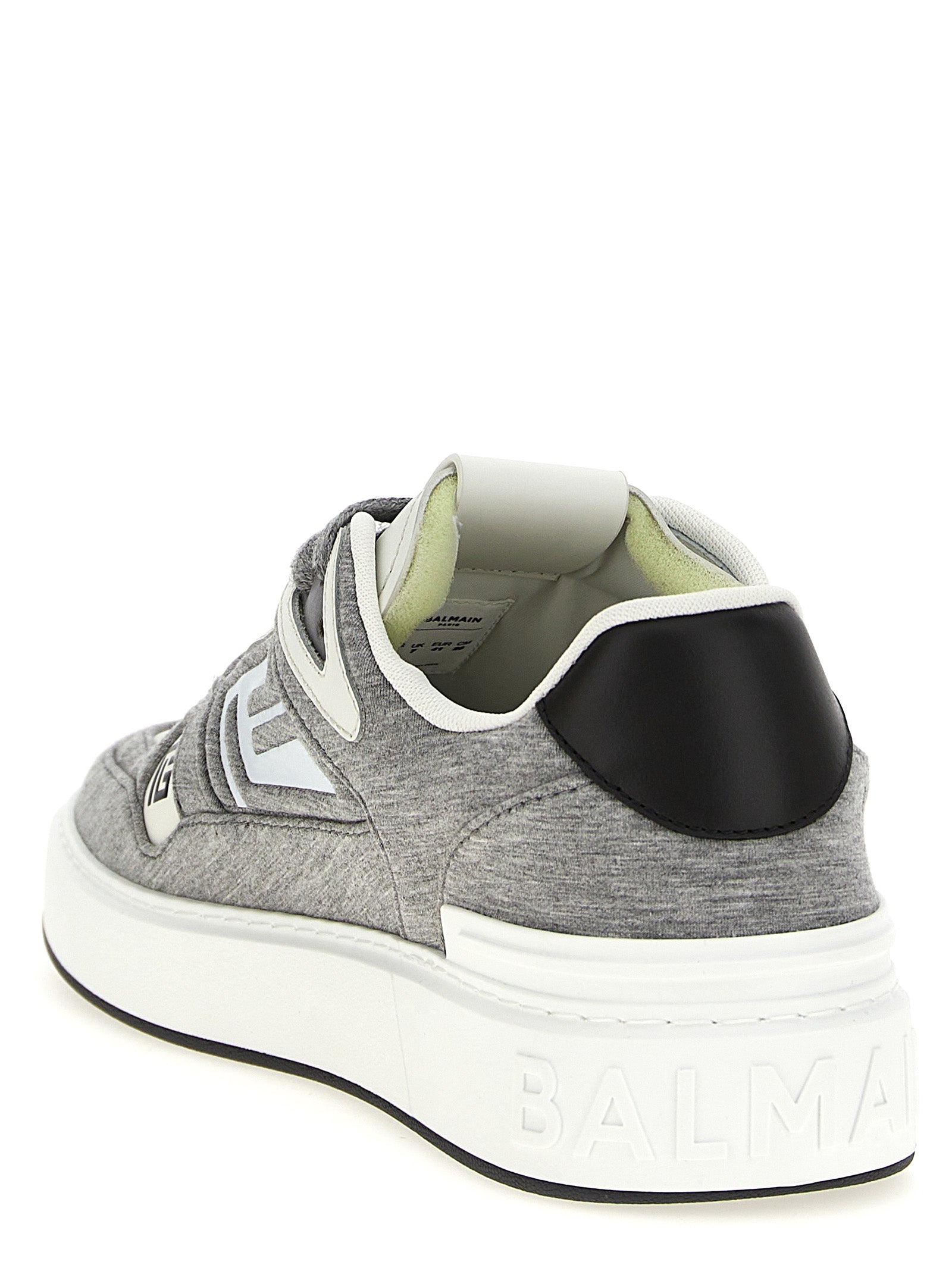 Balmain Multicolor Polyester Athletic Sneakers