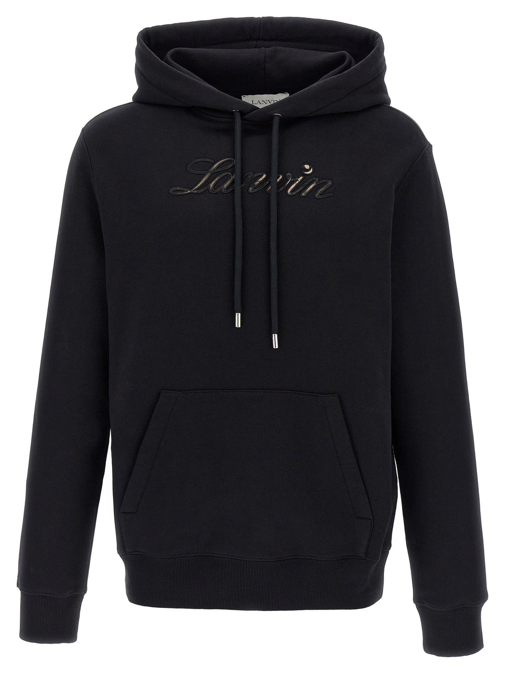 Lanvin Black Cotton Sweatshirt