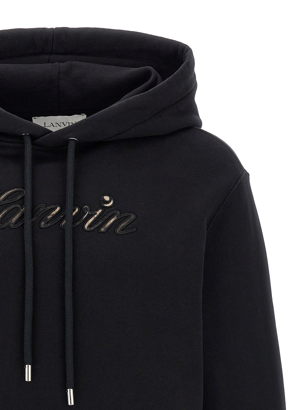 Lanvin Black Cotton Sweatshirt