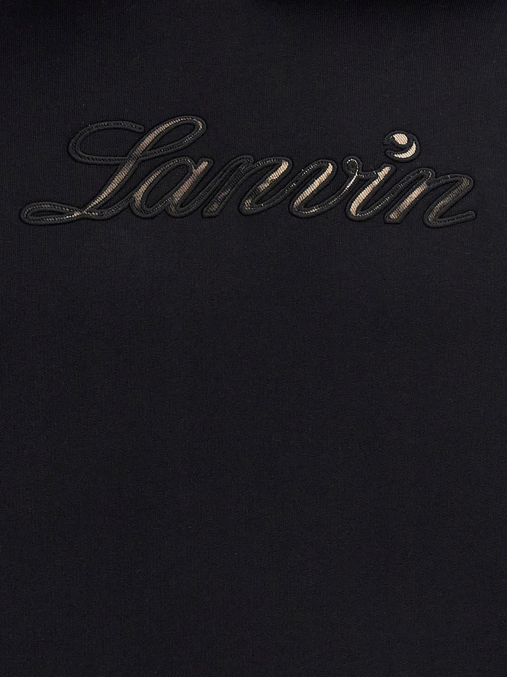 Lanvin Black Cotton Sweatshirt