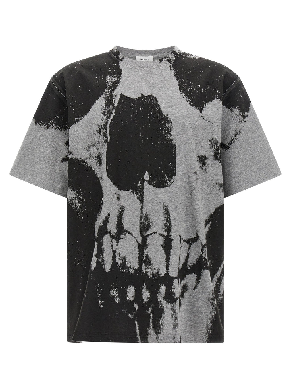 Alexander McQueen Gray Cotton T-Shirt