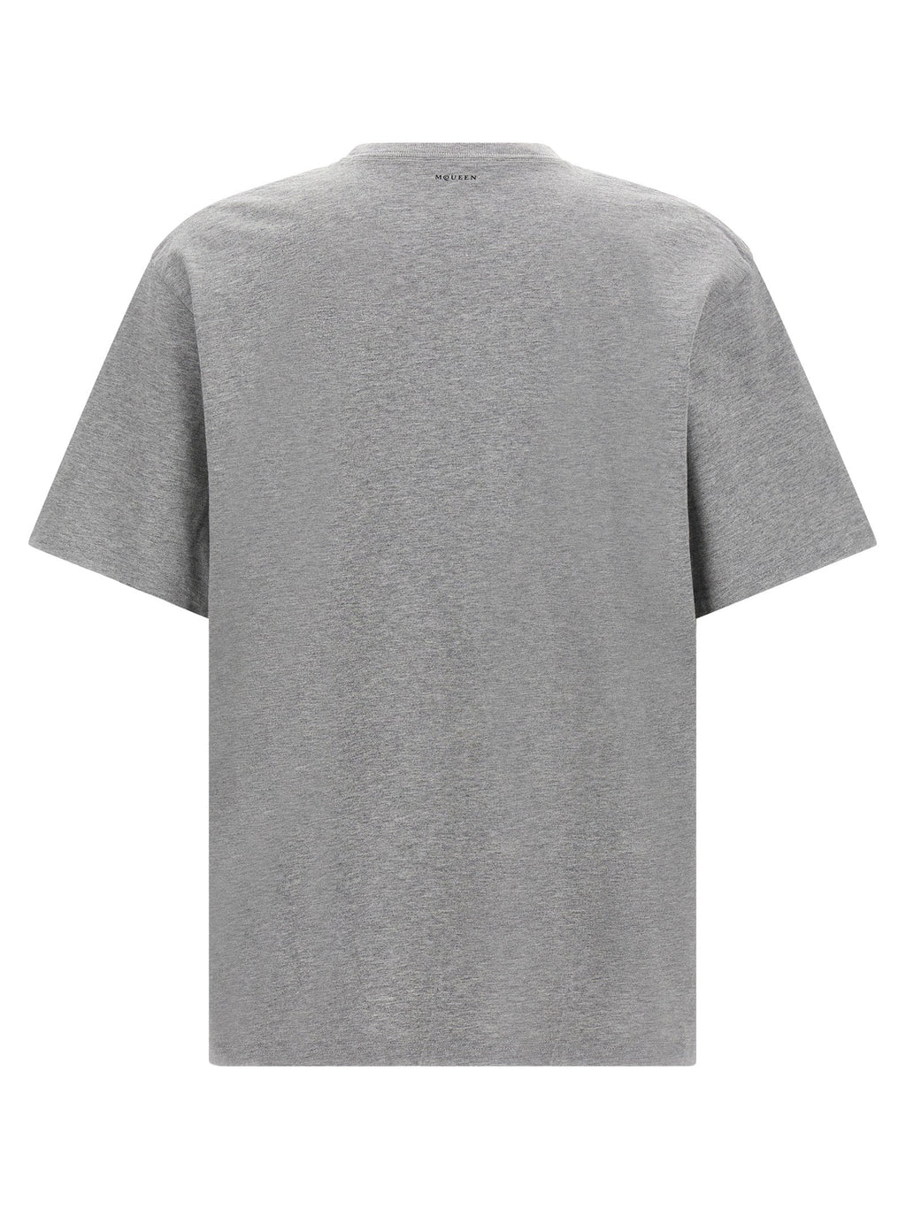 Alexander McQueen Gray Cotton T-Shirt