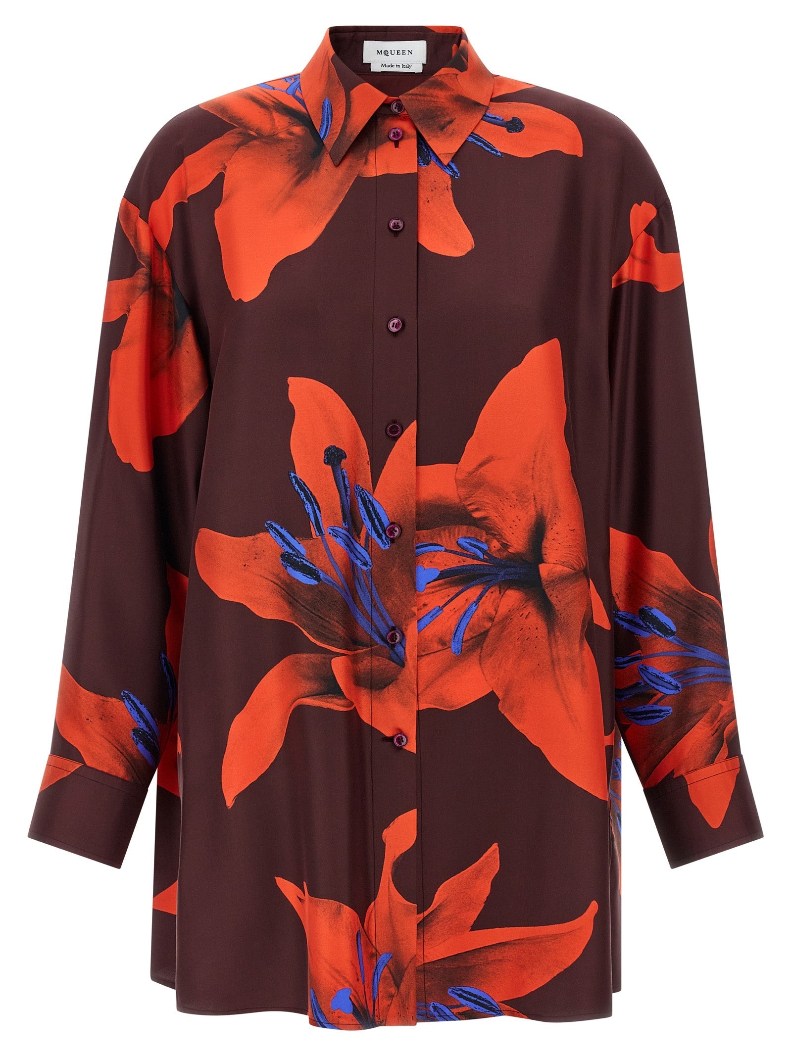 Alexander McQueen Multicolor Silk Blouse