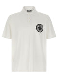 Balmain Bicolor Cotton Polo Shirt