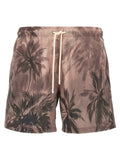 Palm Angels Multicolor Polyester Swim Shorts