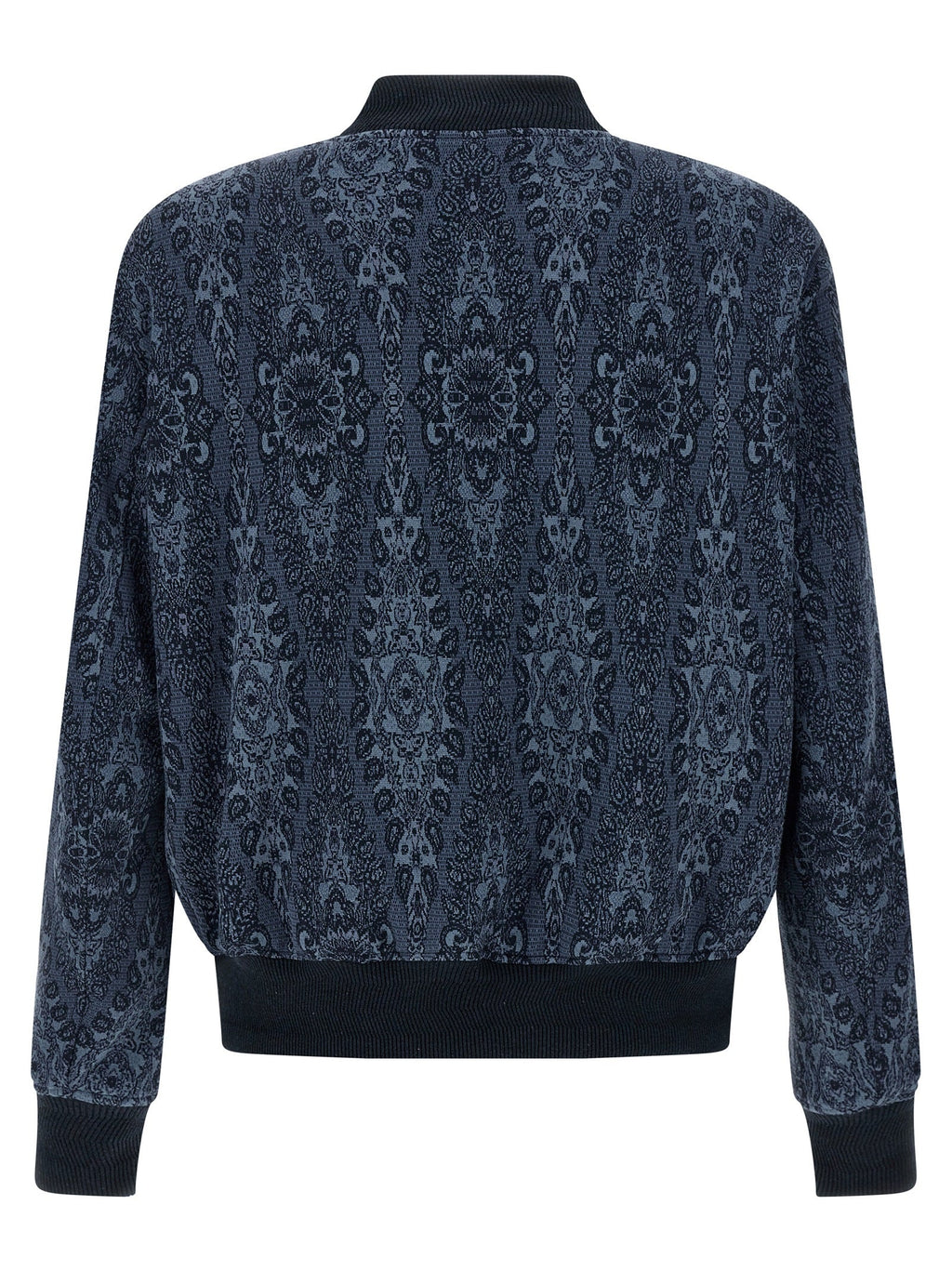 Etro Blue Cotton Bomber