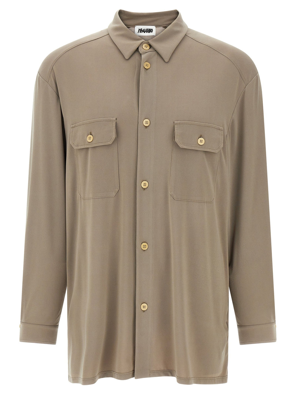 Magliano Gray Polyester Blouse