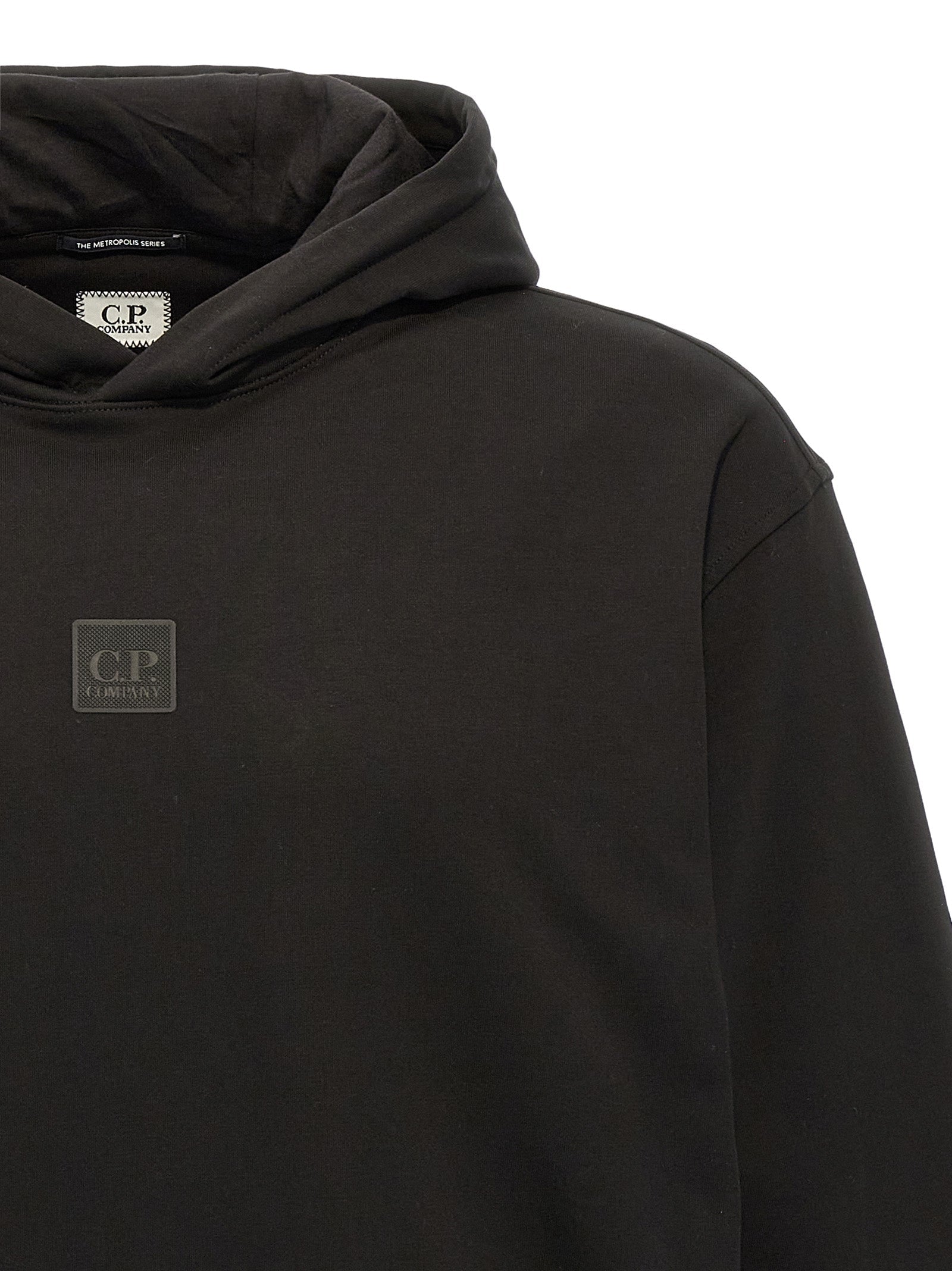 C.P. Company Black Cotton Sweatshirt