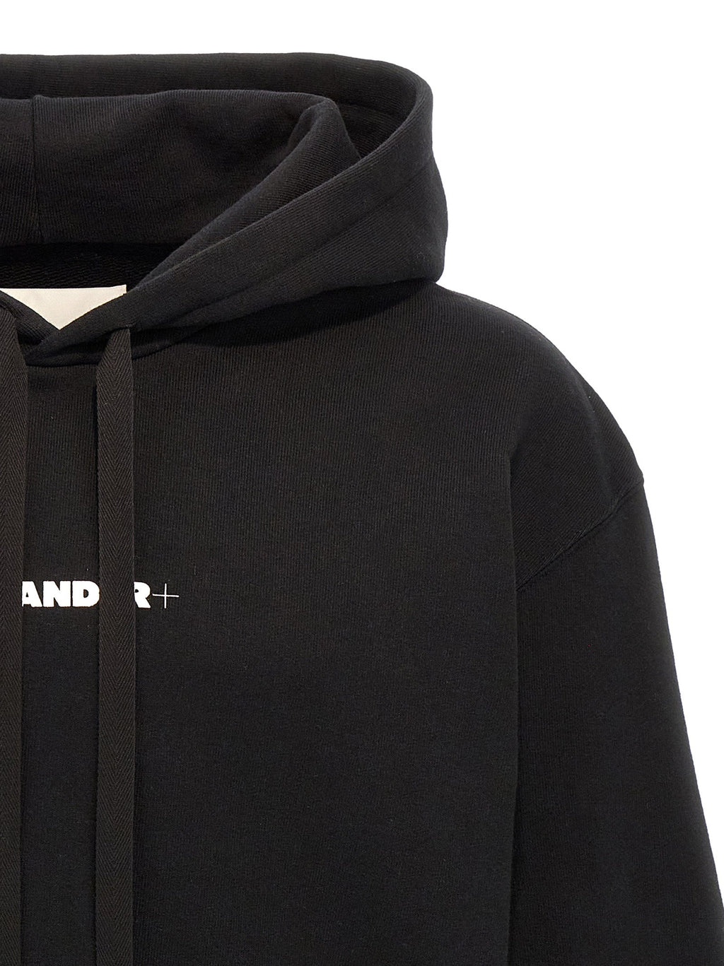 Jil Sander Black Cotton Sweatshirt