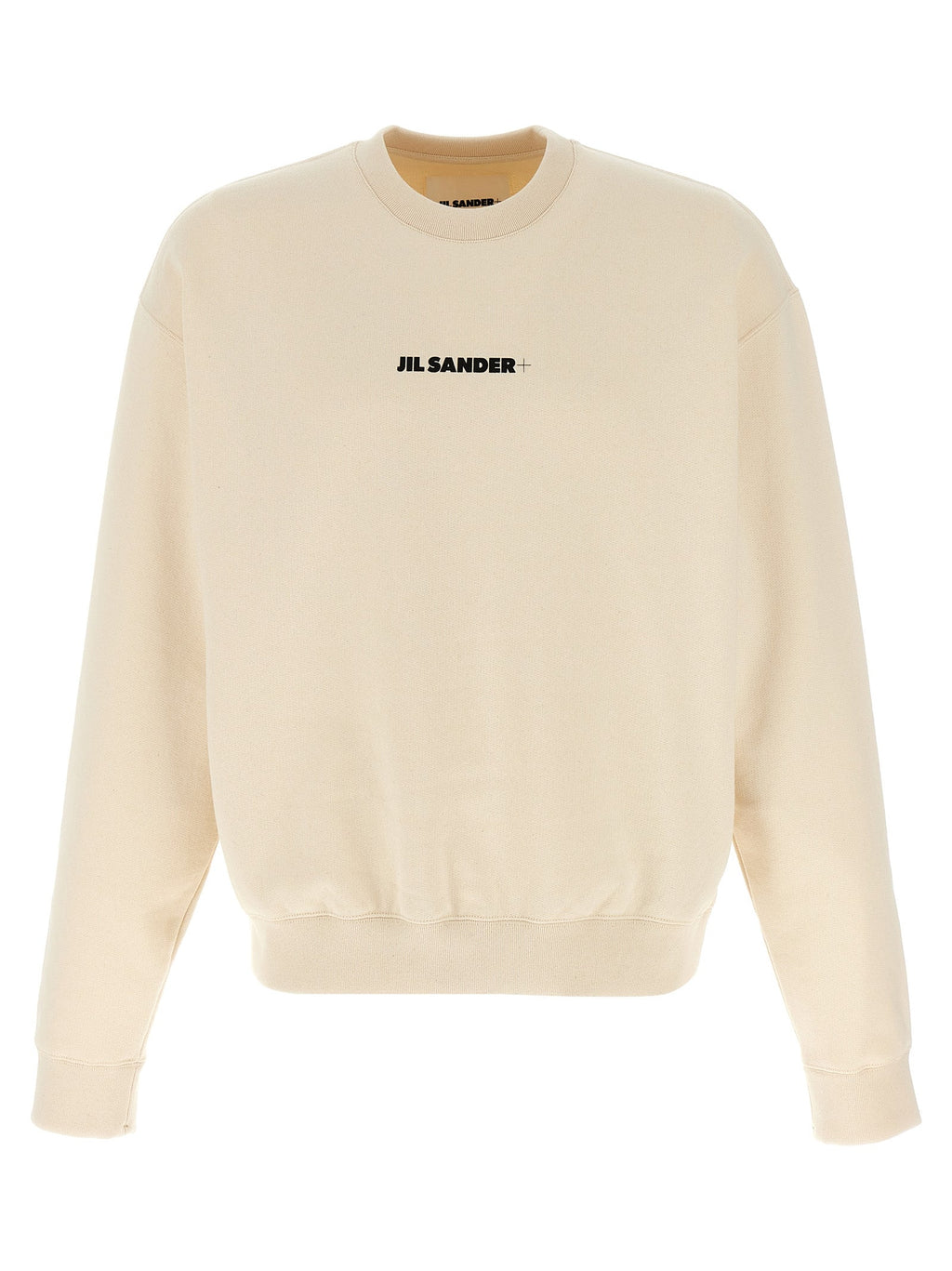 Jil Sander Beige Cotton Sweatshirt