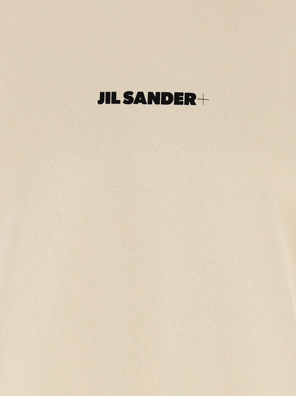 Jil Sander Beige Cotton Sweatshirt