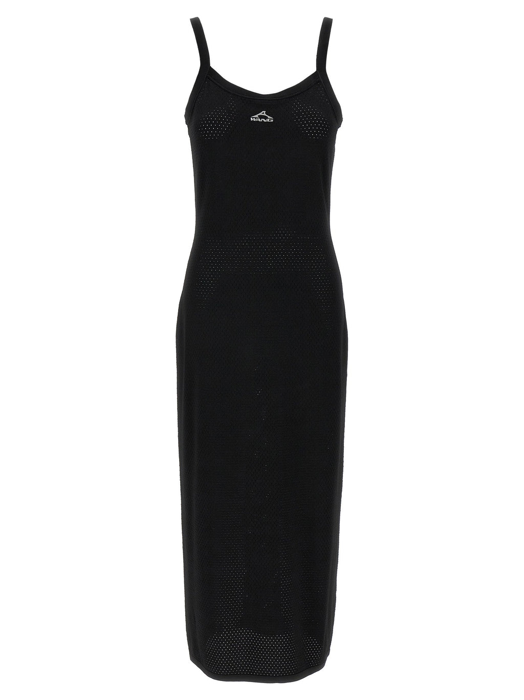 T BY ALEXANDER WANG Black Viscose Midi Dress