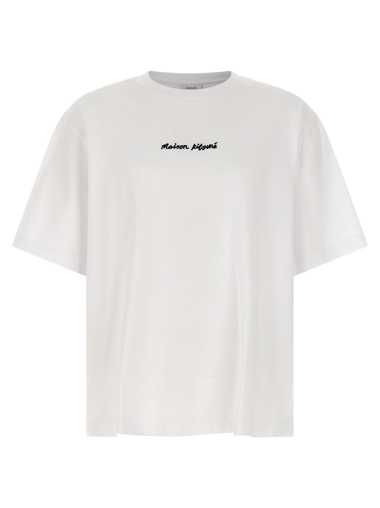 Maison Kitsuné White Cotton T-Shirt