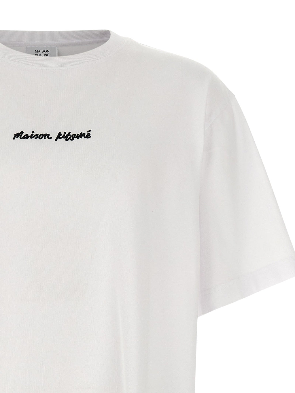 Maison Kitsuné White Cotton T-Shirt