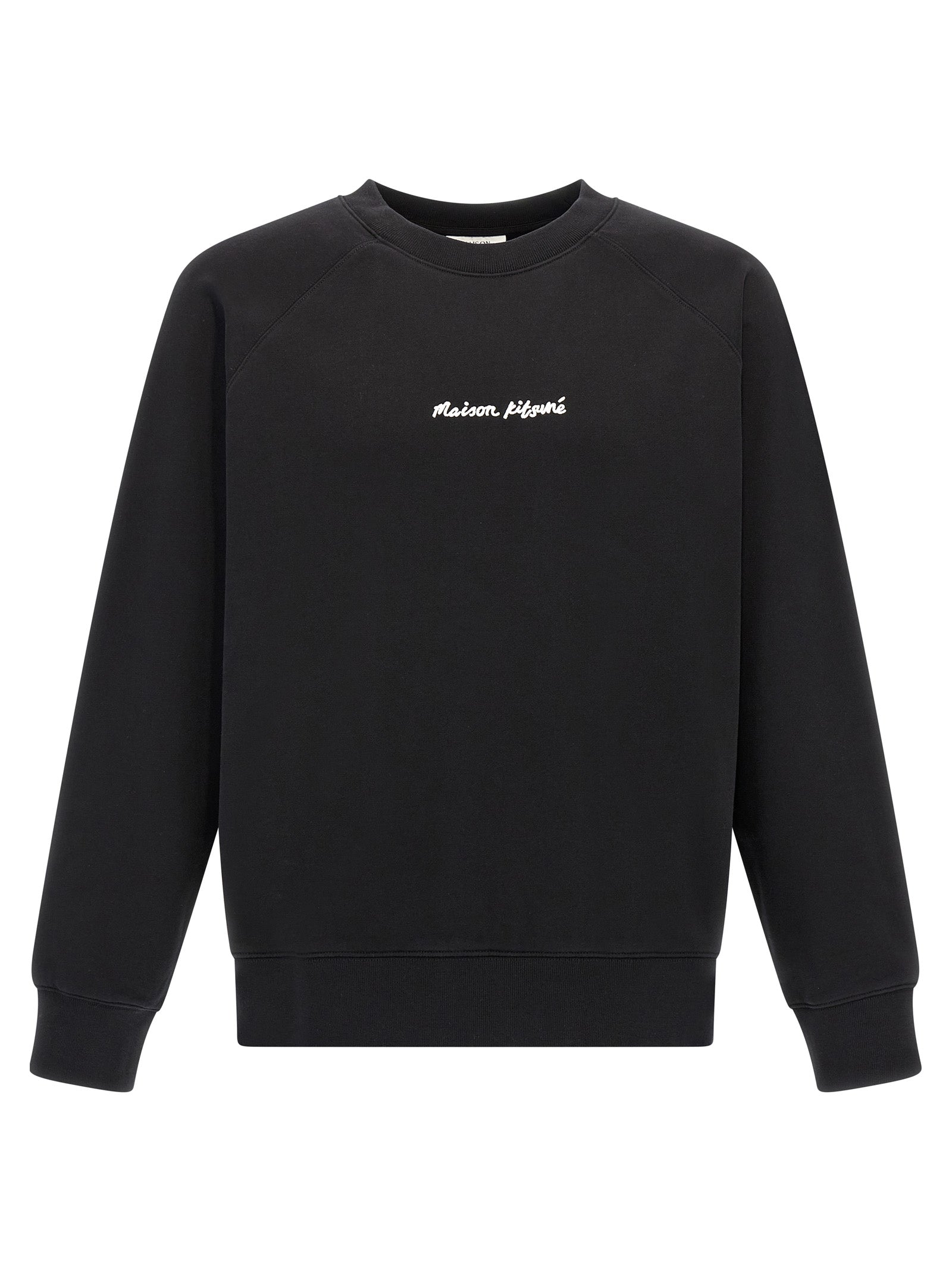 Maison Kitsuné Black Cotton Sweatshirt