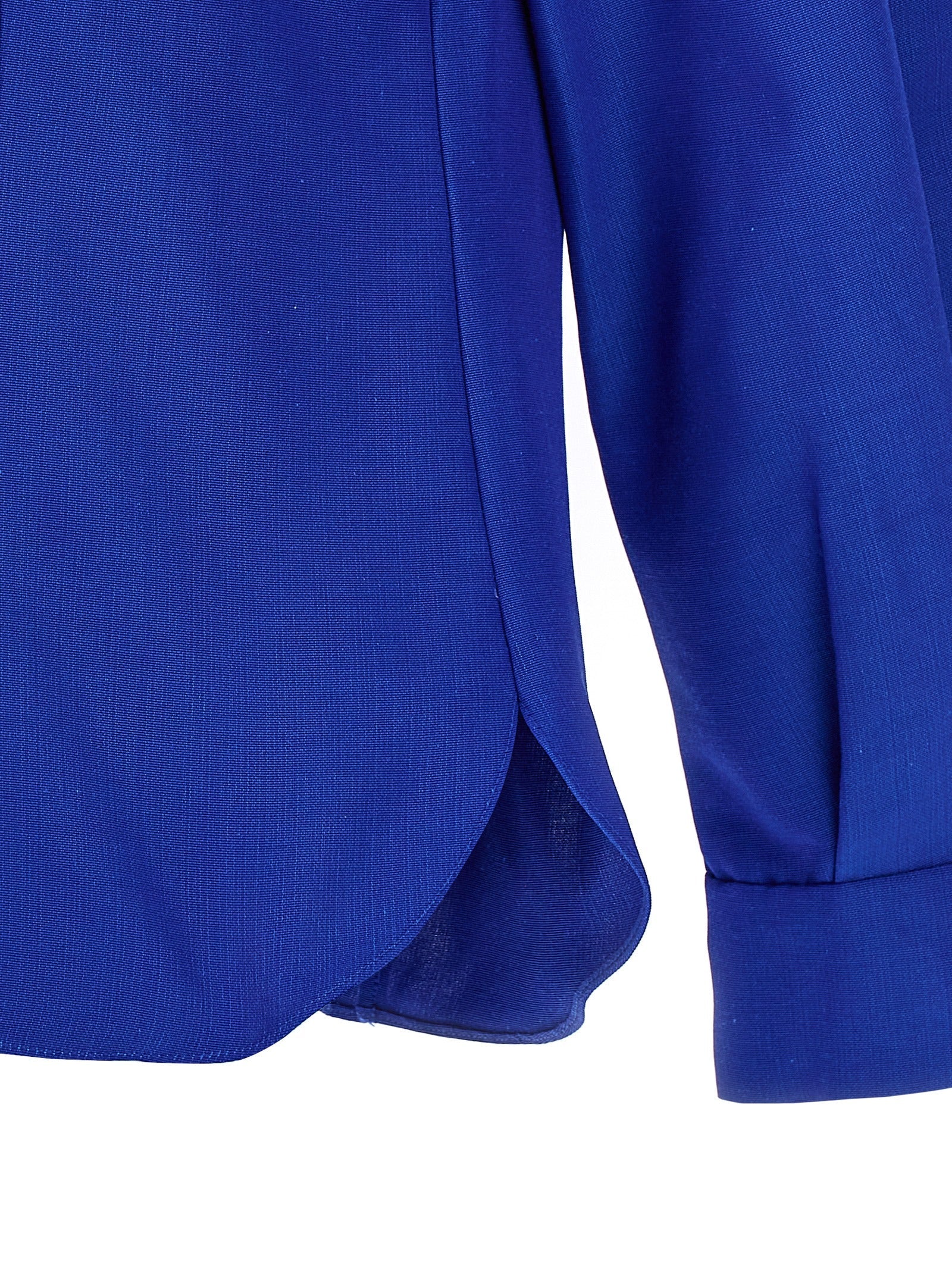 Carolina Herrera Blue Cotton Blouse