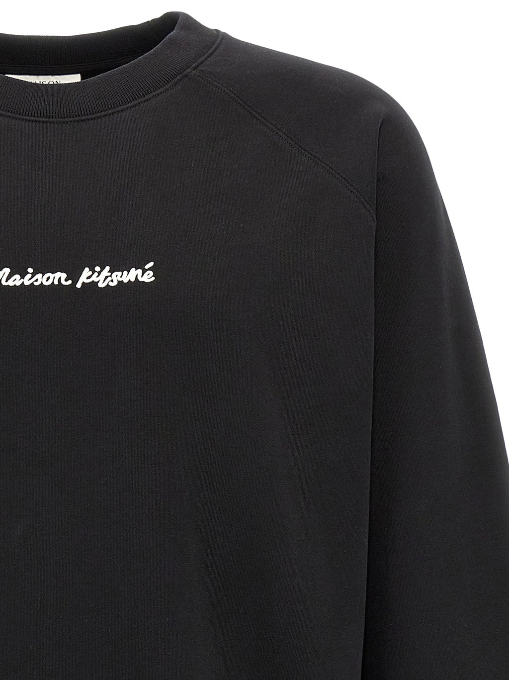 Maison Kitsuné Black Cotton Sweatshirt