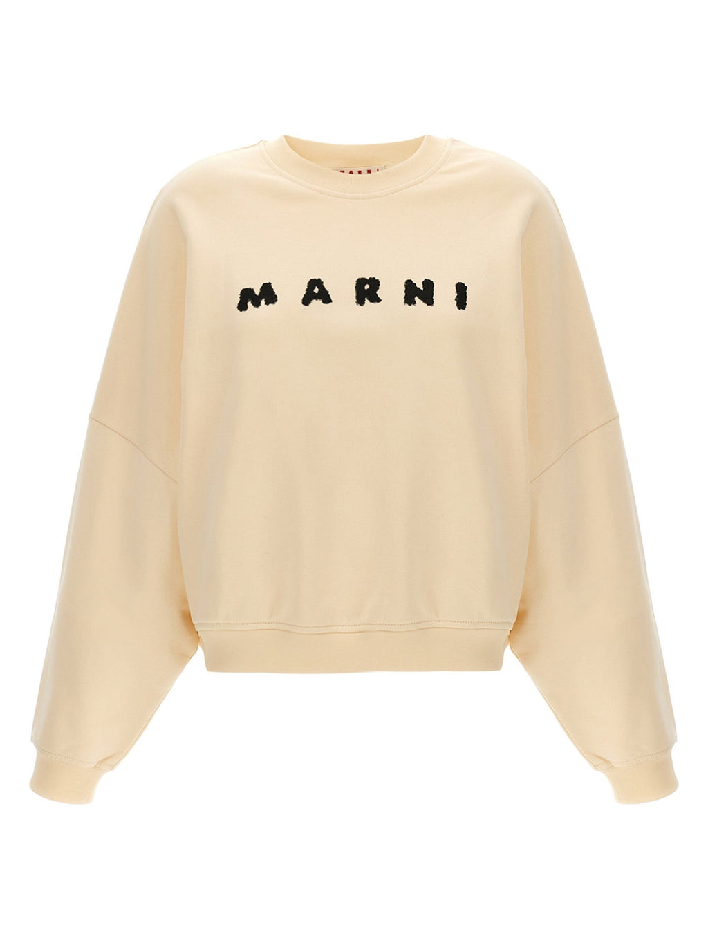 Marni White Cotton Sweatshirt
