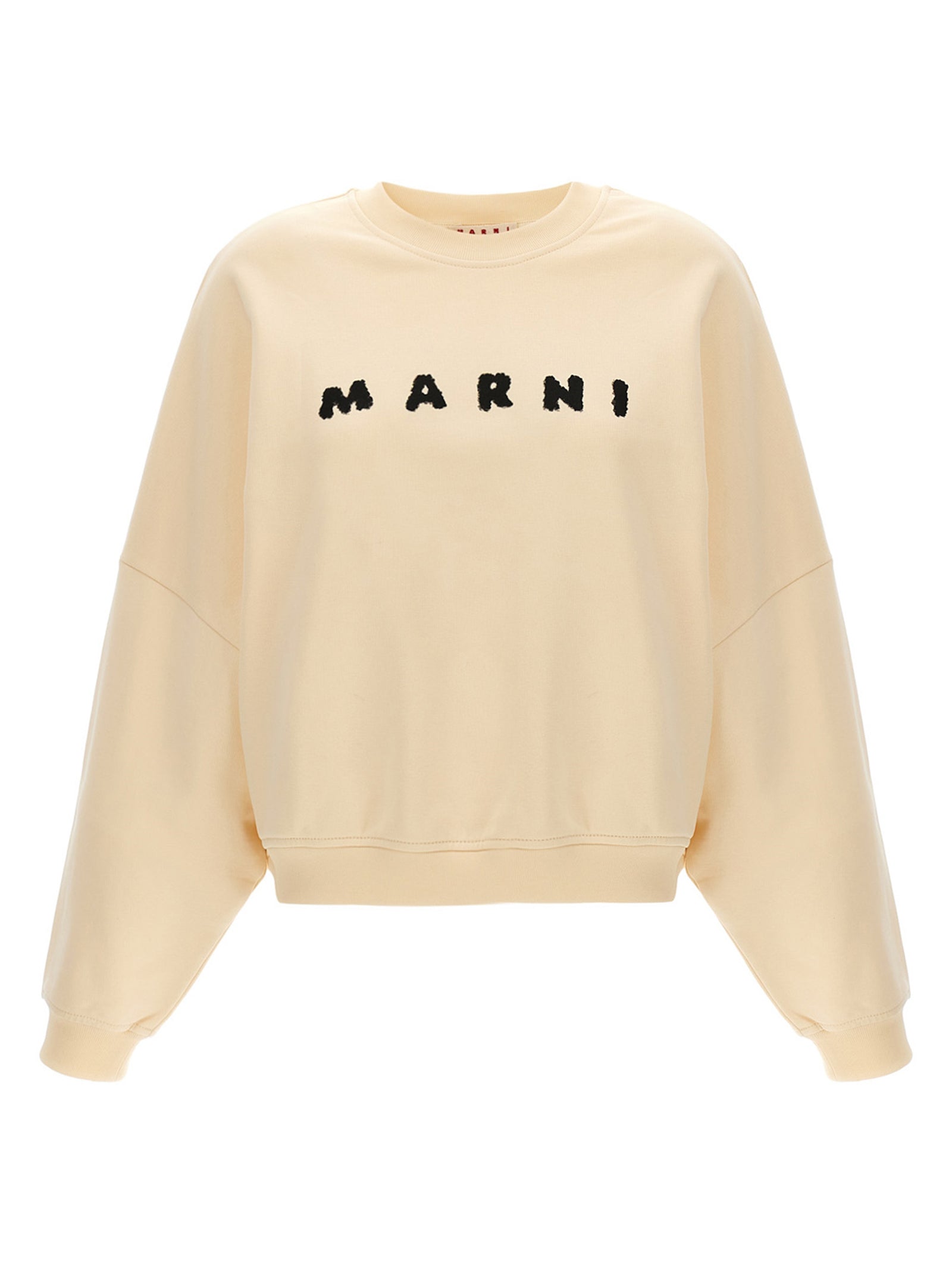 Marni White Cotton Sweatshirt