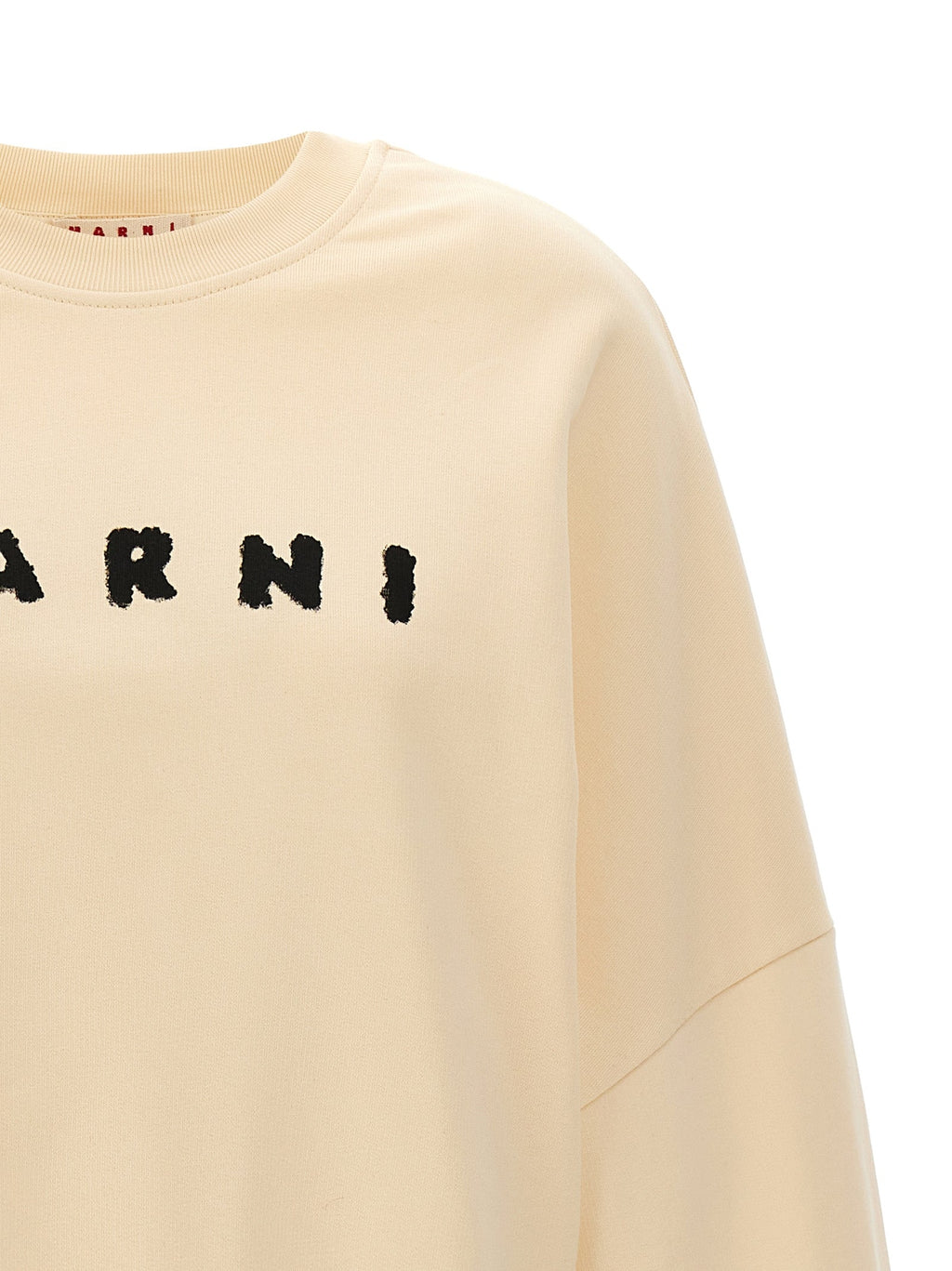 Marni White Cotton Sweatshirt