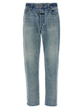 Fear Of God Blue Cotton Straight-Leg Jeans