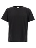 Saint Laurent Black Cotton T-Shirt
