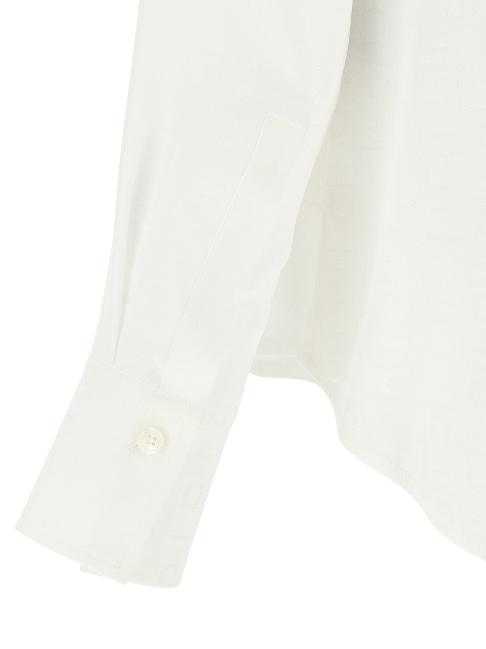 Ferragamo White Silk Blouse