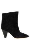 Isabel Marant Black Calfskin Ankle Boots