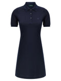 Courrèges Blue Cotton Short Dress