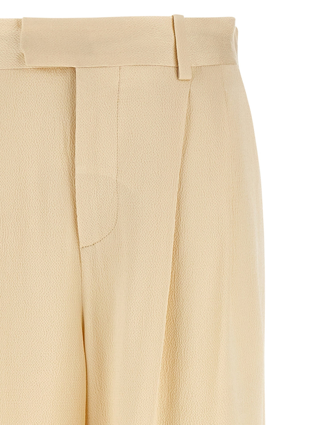 Armarium Beige Viscose Casual Pants