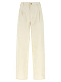 A.P.C. Beige Cotton Casual Pants