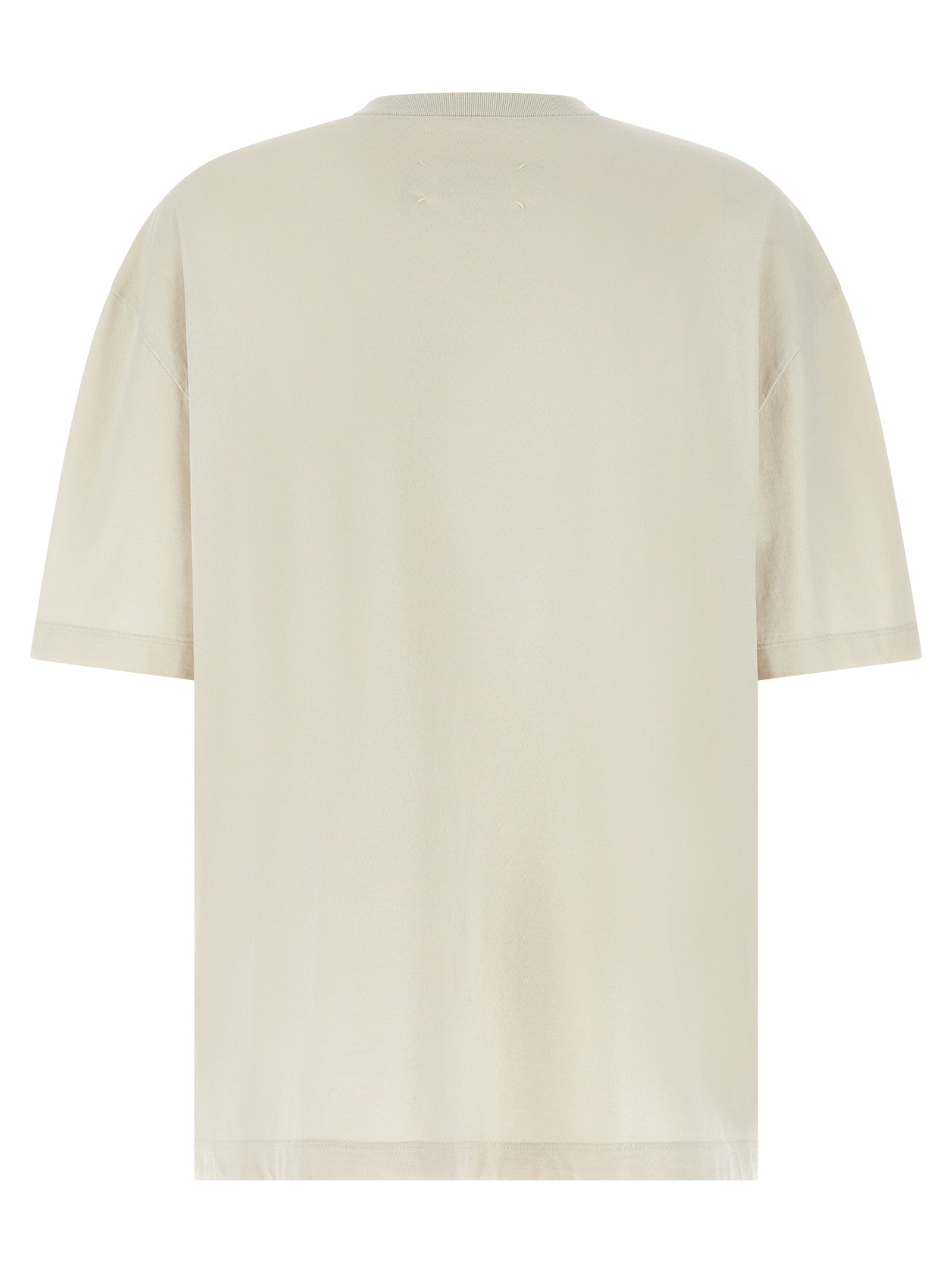 Maison Margiela Beige Cotton T-Shirt
