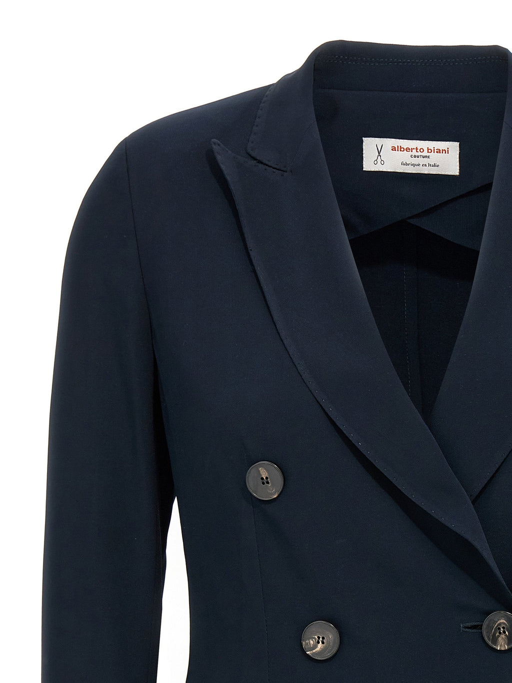 Alberto Biani Blue Viscose Blazer