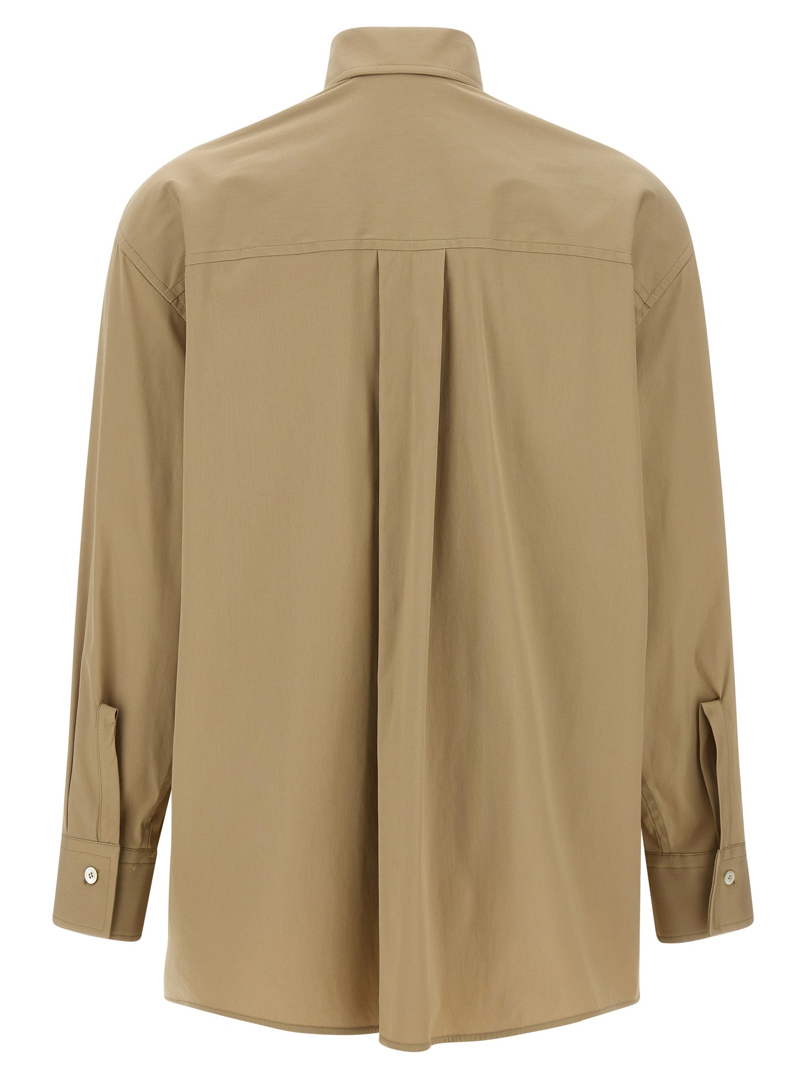 Ferragamo Beige Cotton Blouse
