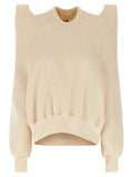 DRKSHDW Beige Cotton Sweatshirt