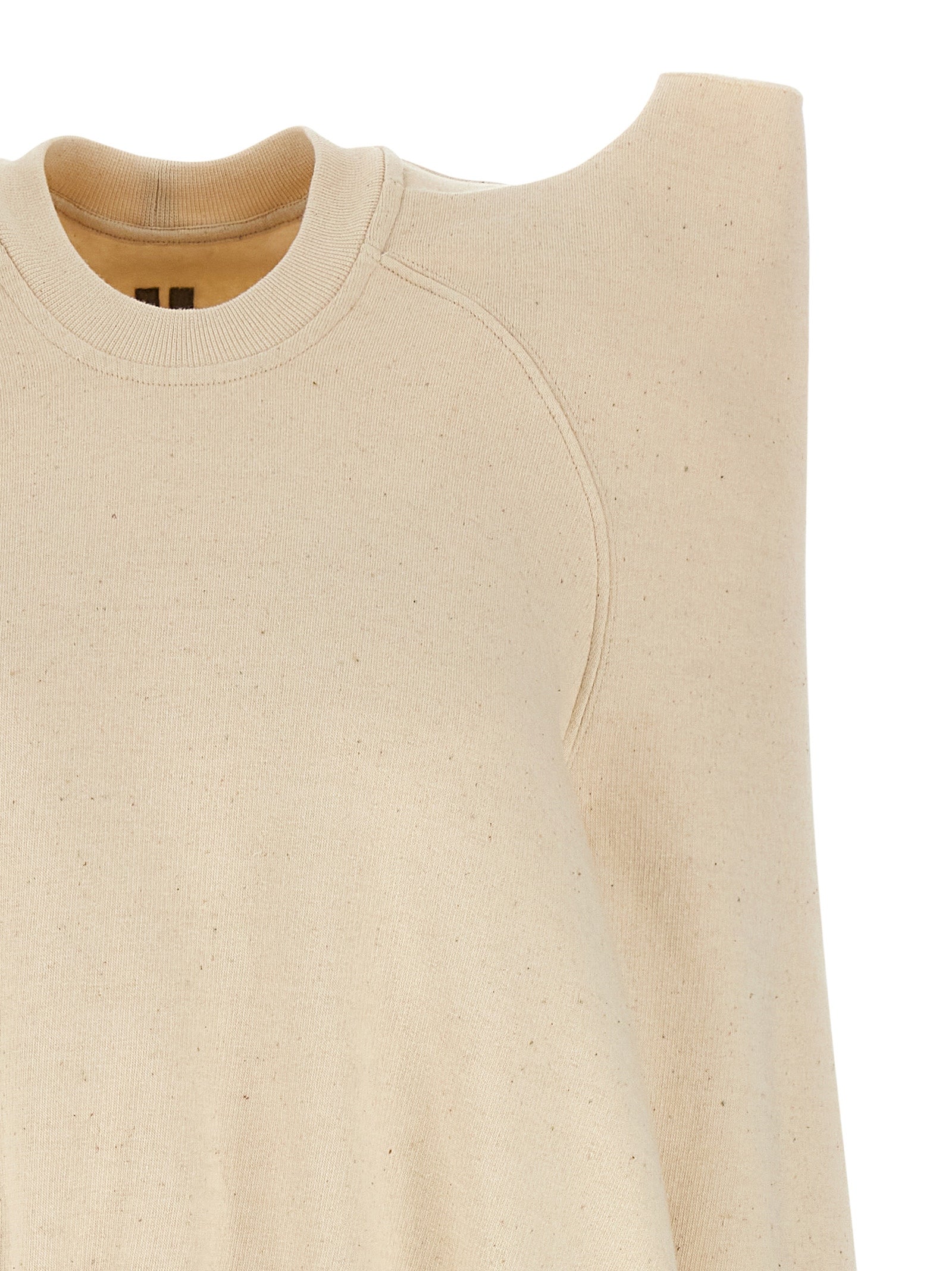 DRKSHDW Beige Cotton Sweatshirt