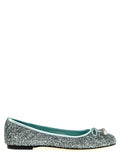 Jimmy Choo Bicolor Textile Ballet Flats