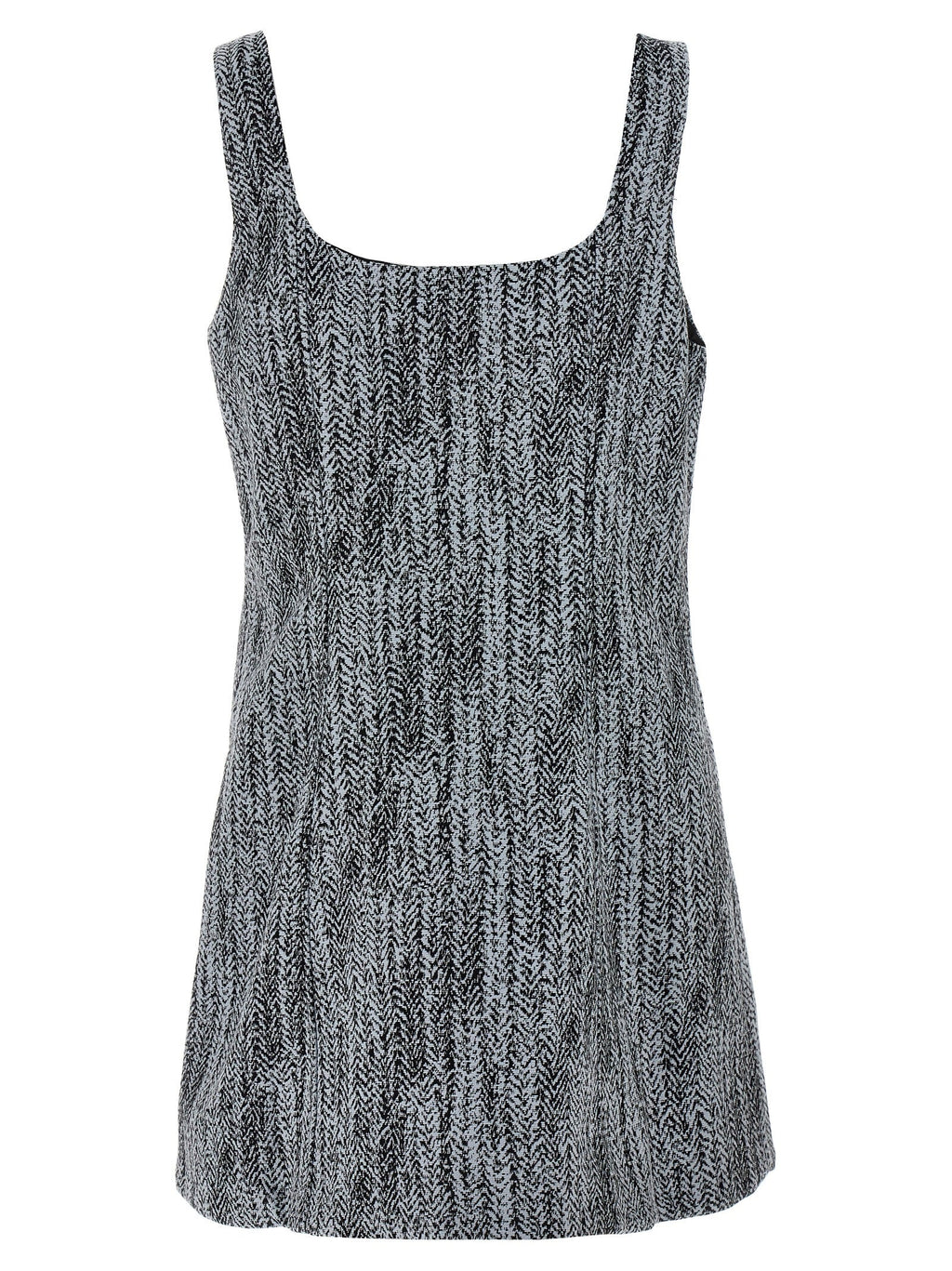 Ganni Multicolor Cotton Short Dress